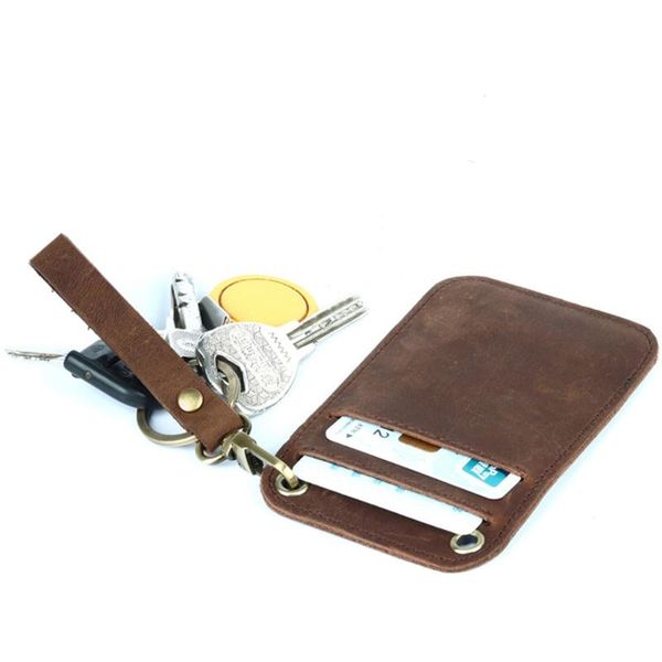 card holders men vintage holder key chain bag portable case credit id purse wallet car, Brown;gray
card holders men vintage holder key chain bag portable case credit id purse wallet car, Brown;gray