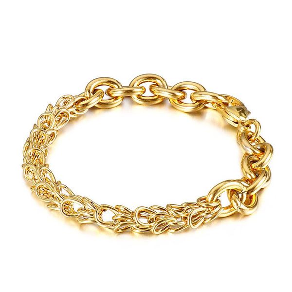 link, chain simple dragon scale bracelet creative and all-match trendy titanium steel, Black
link, chain simple dragon scale bracelet creative and all-match trendy titanium steel, Black