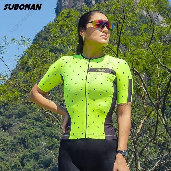 racing sets suboman 2021 triathlon tights mtb bike jersey long sleeve jumpsuit gel pad professional team roupa de ciclismo feminina, Black;blue
racing sets suboman 2021 triathlon tights mtb bike jersey long sleeve jumpsuit gel pad professional team roupa de ciclismo feminina, Black;blue