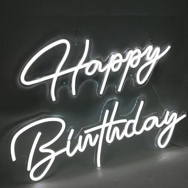 strings happy birthday custom led neon light signs decoration for room party wedding bar pub game wall decor
strings happy birthday custom led neon light signs decoration for room party wedding bar pub game wall decor