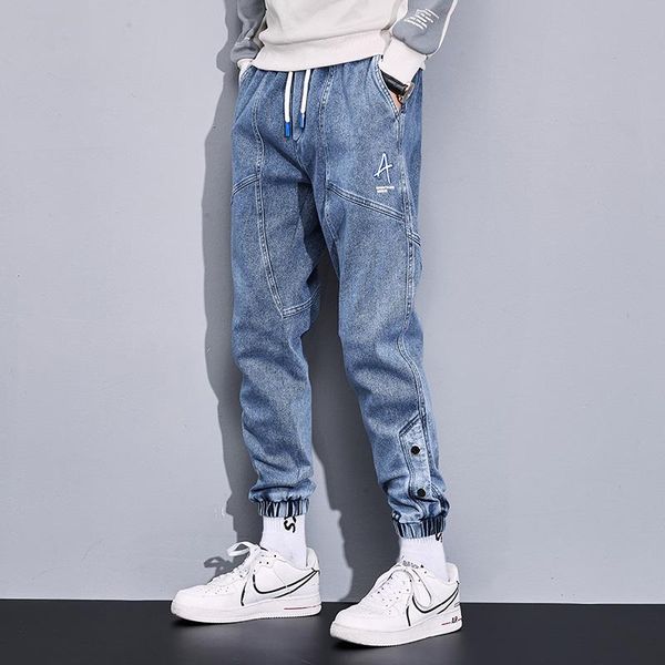 men's jeans viankani spring autumn black blue baggy men stretched denim jogger pants casual harem jean trousers plus size -8xl
men's jeans viankani spring autumn black blue baggy men stretched denim jogger pants casual harem jean trousers plus size -8xl