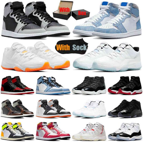 with box&sock 1s 11s mens basketball shoes jumpman shadow 2.0 hyper royal bright citrus bred patent unc men women trainers sports sneakers
with box&sock 1s 11s mens basketball shoes jumpman shadow 2.0 hyper royal bright citrus bred patent unc men women trainers sports sneakers