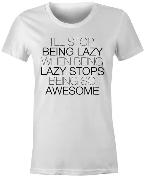 funny quote novelty joke fashion popular swag womens t-shirt - i'll sbeing, White;black
funny quote novelty joke fashion popular swag womens t-shirt - i'll sbeing, White;black