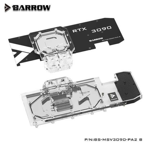 fans & coolings barrow double cooling water block use for msi 3090 ventus 3x oc 24g / 3080 10g gpu card with backplane5v 3pin a-rgb
fans & coolings barrow double cooling water block use for msi 3090 ventus 3x oc 24g / 3080 10g gpu card with backplane5v 3pin a-rgb