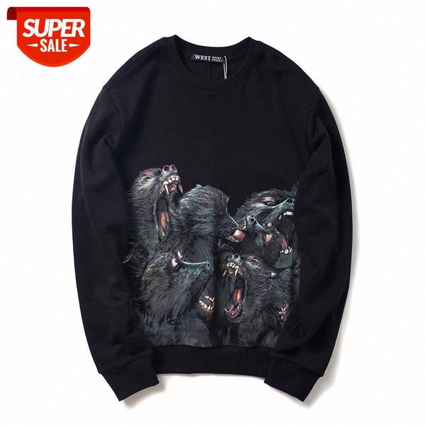 autumn and winter men's sweaters european american trendy brand baboons hem group monkey hip-hop street plus velvet sweater couple clo, Black
autumn and winter men's sweaters european american trendy brand baboons hem group monkey hip-hop street plus velvet sweater couple clo, Black
