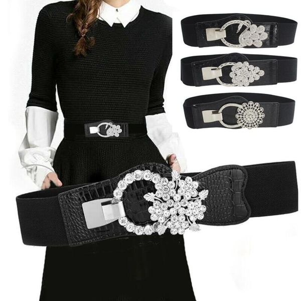 belts women fashion waist band luxury design 5cm wide elastic stretch belt diamond girl knitted cummerbunds, Black;brown
belts women fashion waist band luxury design 5cm wide elastic stretch belt diamond girl knitted cummerbunds, Black;brown