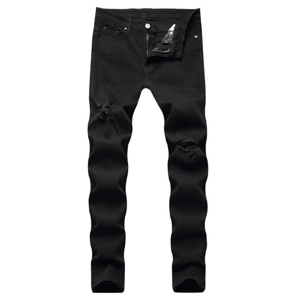 men's jeans ripped skinny men with holes slim streetwear pencil denim vintage pants pattern male elastic hiphop clothes 2021, Blue
men's jeans ripped skinny men with holes slim streetwear pencil denim vintage pants pattern male elastic hiphop clothes 2021, Blue