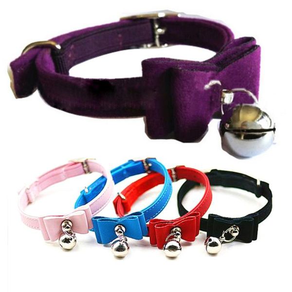 cat collars & leads fashion cats bell leather bowknot adjustable kitten puppy pet accessories dog products
cat collars & leads fashion cats bell leather bowknot adjustable kitten puppy pet accessories dog products