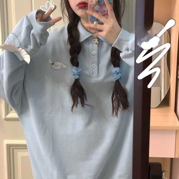 qweek kawaii hoodies for girls anime polo sweatshirt women long sleeve pink pullovers harajuku sportswear kpop soft cute 210930, Black
qweek kawaii hoodies for girls anime polo sweatshirt women long sleeve pink pullovers harajuku sportswear kpop soft cute 210930, Black