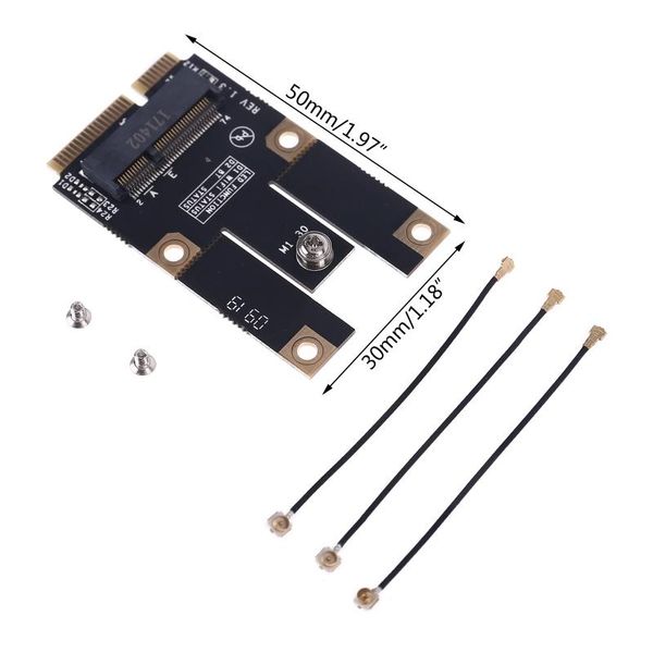 m.2 to mini pci-e interface adapter card with bluetooth cable 87he computer cables & connectors
m.2 to mini pci-e interface adapter card with bluetooth cable 87he computer cables & connectors