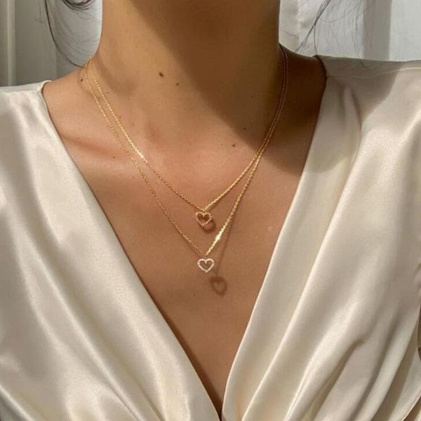 chokers fashion vintage hollow crystal pendant necklace female bohemian layered peach heart choker jewelry wholesale, Golden;silver
chokers fashion vintage hollow crystal pendant necklace female bohemian layered peach heart choker jewelry wholesale, Golden;silver