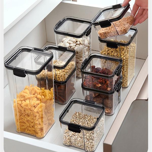 storage bottles & jars biscuits box coffee beans noodles transparent plastic sealed jar food grade keep fresh moisture-proof supplies
storage bottles & jars biscuits box coffee beans noodles transparent plastic sealed jar food grade keep fresh moisture-proof supplies