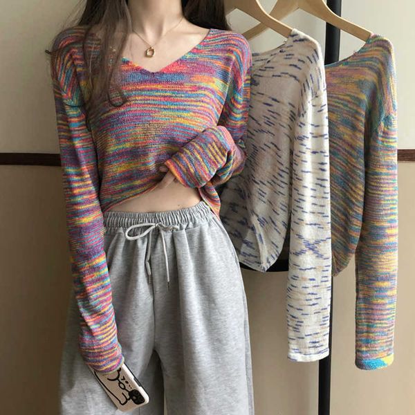women's sweaters cropped sweater women long sleeve casual knitted pullover outfit raiow fashion jumper thin korean autumn female c, White;black
women's sweaters cropped sweater women long sleeve casual knitted pullover outfit raiow fashion jumper thin korean autumn female c, White;black