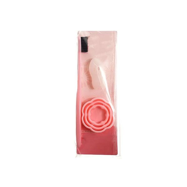 toothbrush portable wash gargle set include mini silicone collapsible travel cup and small for outdoor(pink) pink
toothbrush portable wash gargle set include mini silicone collapsible travel cup and small for outdoor(pink) pink