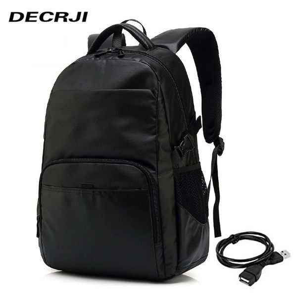 backpack decrji college school bag for teenagers black mens casual waterproof travel rucksack bolsa mochila solid
backpack decrji college school bag for teenagers black mens casual waterproof travel rucksack bolsa mochila solid