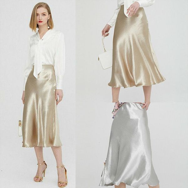 summer glossy satin plain womens skirts shiny wet look fashion party office solid metallic high waist, Black
summer glossy satin plain womens skirts shiny wet look fashion party office solid metallic high waist, Black