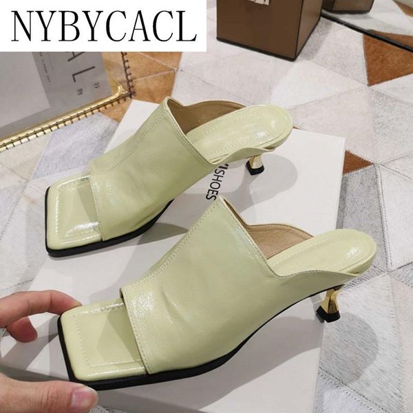 slippers fashion classic square toe slip on shoes for women solid slides summer outdoor metal strange high heel sandals, Black
slippers fashion classic square toe slip on shoes for women solid slides summer outdoor metal strange high heel sandals, Black
