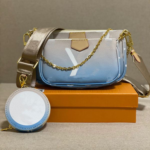 fashion ladies classic messenger bags multicolor women three-piece suit mini purse fresh m57634 luxury shoulder crossbod handbags with box
fashion ladies classic messenger bags multicolor women three-piece suit mini purse fresh m57634 luxury shoulder crossbod handbags with box