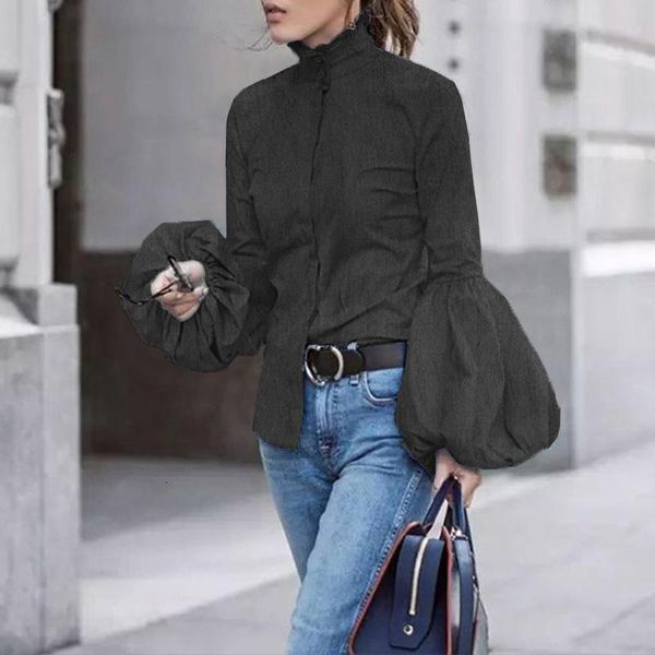 denim shirts fashion puff sleeve high elegant blouse shirt autum lady lapel neck button blusas s-5xl, White
denim shirts fashion puff sleeve high elegant blouse shirt autum lady lapel neck button blusas s-5xl, White