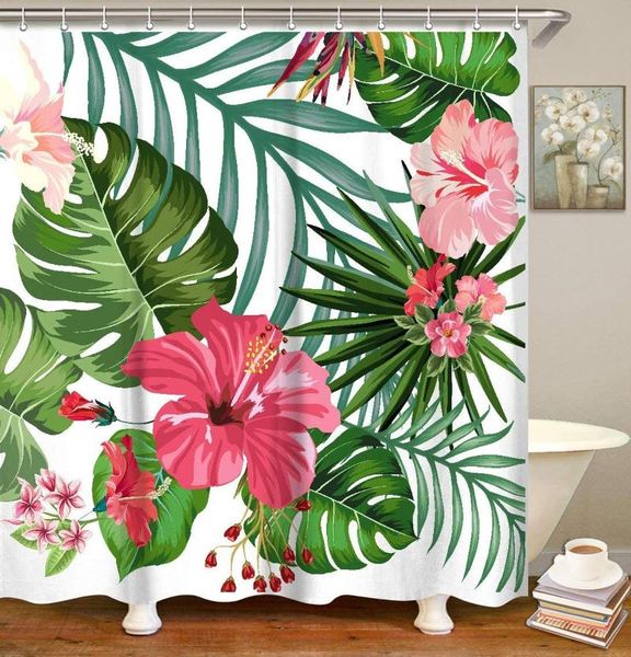 tropical leaf flowers shower curtain green banana palm waterproof fabric bath accessories set with 12 hooks bathroom decorative curtains
tropical leaf flowers shower curtain green banana palm waterproof fabric bath accessories set with 12 hooks bathroom decorative curtains