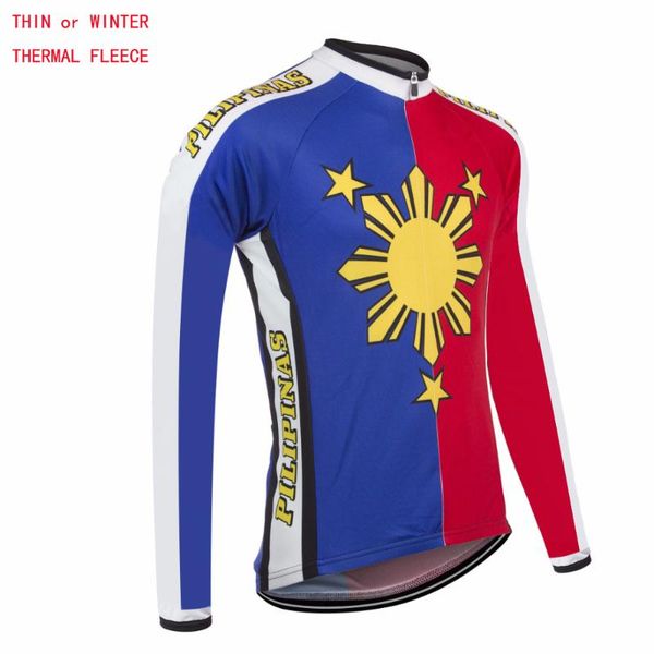 winter thermal fleece or thin philippines pilipinas classical road mountain team long pro cycling jersey 2 chooses bike wear racing jackets, Black;red
winter thermal fleece or thin philippines pilipinas classical road mountain team long pro cycling jersey 2 chooses bike wear racing jackets, Black;red