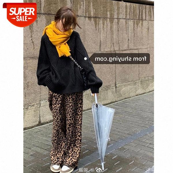 brown sugar macchiato loose and thin thick line diamond-shaped outer wear lazy wind long-sleeved round neck sweater female hair on beh #kc2v, White
brown sugar macchiato loose and thin thick line diamond-shaped outer wear lazy wind long-sleeved round neck sweater female hair on beh #kc2v, White