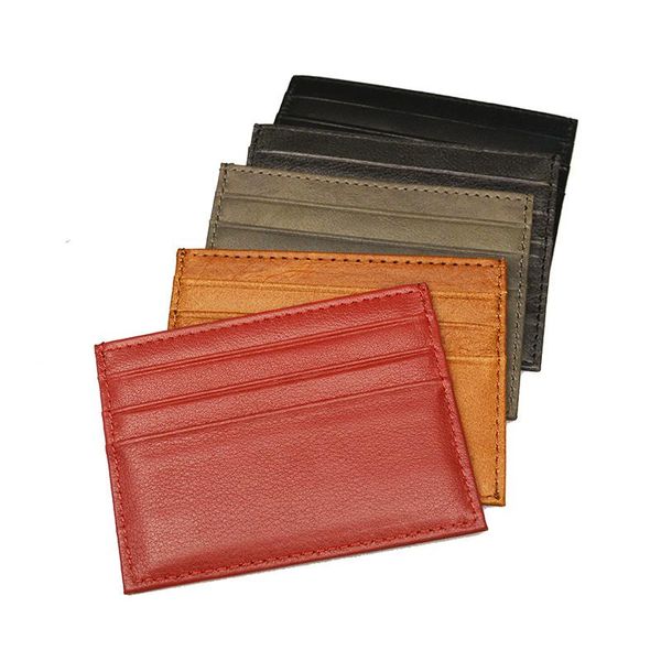 card holders vintage cow leather business holder men's dry wax oil flat wide id wallet case, Brown;gray
card holders vintage cow leather business holder men's dry wax oil flat wide id wallet case, Brown;gray