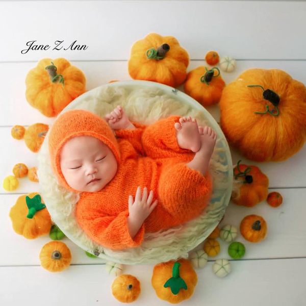 children's pography props born halloween holiday theme pumpkin wool blanket baby studio shooting accessories caps & hats, Yellow
children's pography props born halloween holiday theme pumpkin wool blanket baby studio shooting accessories caps & hats, Yellow