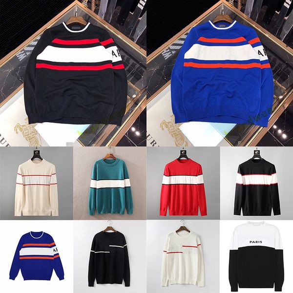 21ss brand mens designers sweaters new winter men s sweater jacket knitted low neck men sweater, White;black
21ss brand mens designers sweaters new winter men s sweater jacket knitted low neck men sweater, White;black
