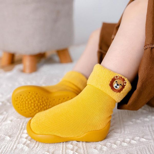 first walkers autumn and winter towel thickening children's floor socks baby toddler shoes rubber sole cartoon tube
first walkers autumn and winter towel thickening children's floor socks baby toddler shoes rubber sole cartoon tube