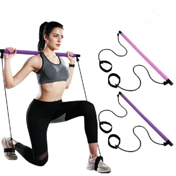 pilates bar kit adjustable yoga pole resistance band fitness equipment for abdomen/waist/arm/leg stretching slimming training bands
pilates bar kit adjustable yoga pole resistance band fitness equipment for abdomen/waist/arm/leg stretching slimming training bands