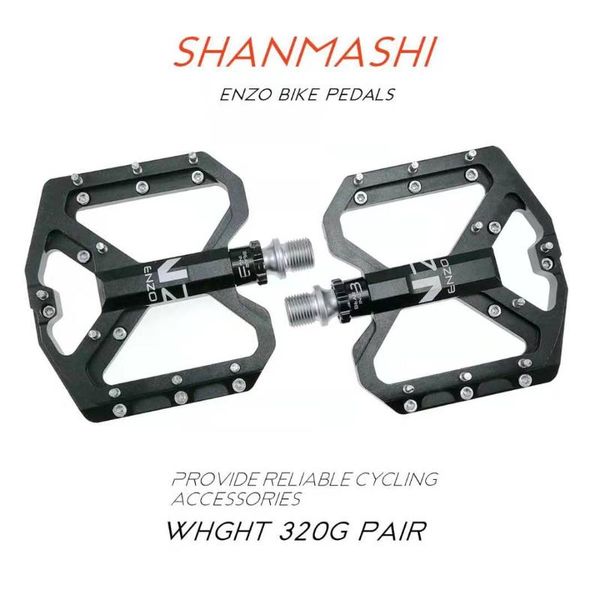 bike pedals shanmashi 3 sealed bearings non-slip platform bicycle pedal flat alloy for mountain road mtb fixie accessories
bike pedals shanmashi 3 sealed bearings non-slip platform bicycle pedal flat alloy for mountain road mtb fixie accessories