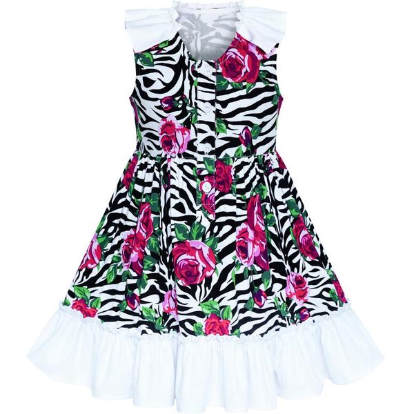 girl's dresses girls dress flower button front cotton sundress 2021 summer princess wedding party girl clothes pageant vestidos, Red;yellow
girl's dresses girls dress flower button front cotton sundress 2021 summer princess wedding party girl clothes pageant vestidos, Red;yellow