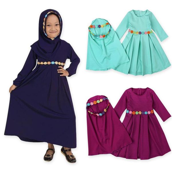 autumn winter dress muslim girl long sleeve children clothing sets baby dress+scarf party wedding ethnic, Red
autumn winter dress muslim girl long sleeve children clothing sets baby dress+scarf party wedding ethnic, Red
