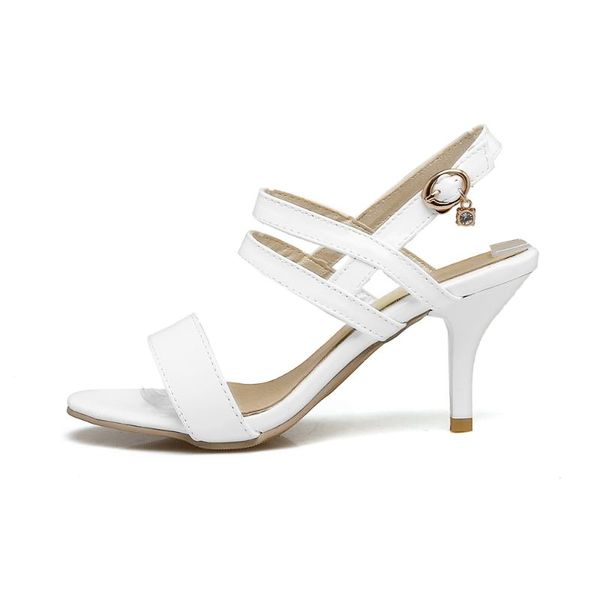 women sandals simple buckle fashion shoes big size 34-48 sweet pink party wedding high heels, Black
women sandals simple buckle fashion shoes big size 34-48 sweet pink party wedding high heels, Black