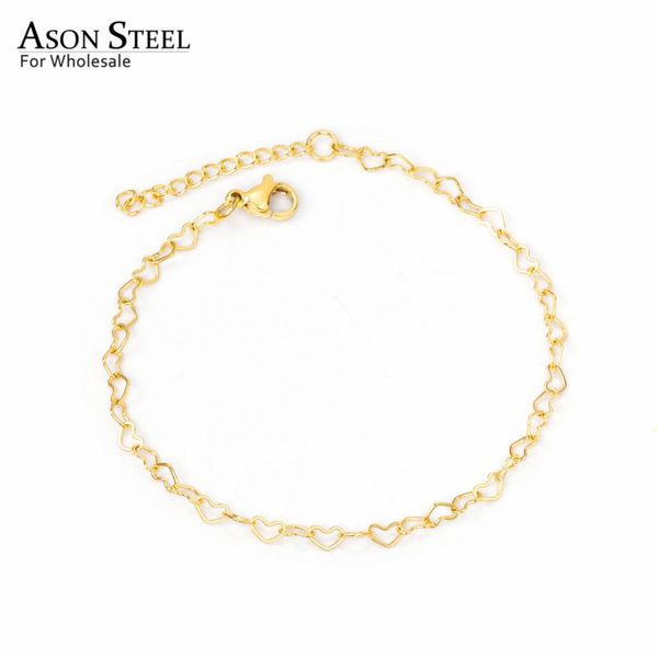 link, chain asonsteel sweet heart shape adjustable bracelet with extender 316l stainless steel bangle for women fashion jewelry gift, Black
link, chain asonsteel sweet heart shape adjustable bracelet with extender 316l stainless steel bangle for women fashion jewelry gift, Black
