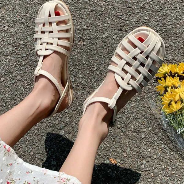 sandals ladies summer 2021 woven retro toe cap simple, versatile and comfortable lightweight beach shoes roman, Black
sandals ladies summer 2021 woven retro toe cap simple, versatile and comfortable lightweight beach shoes roman, Black