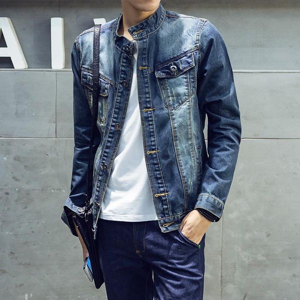men's jackets slim fit denim jacket men fashion jeans solid pocket design and coat outwear clothing, Black;brown
men's jackets slim fit denim jacket men fashion jeans solid pocket design and coat outwear clothing, Black;brown
