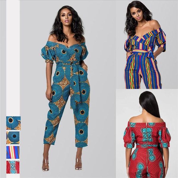 african clothes summer autumn ladies robe africaine jumpsuit plus pant dashiki fashion shoulder off jumpsuits for womens women's & romp, Black;white
african clothes summer autumn ladies robe africaine jumpsuit plus pant dashiki fashion shoulder off jumpsuits for womens women's & romp, Black;white