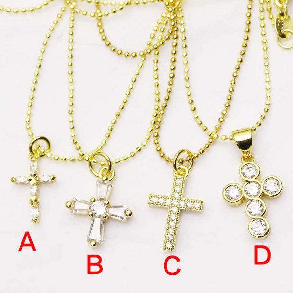 10 strand zirconia cross shape charms necklace jewelry accessories slim chain necklace for women new design 8226 x0707, Silver
10 strand zirconia cross shape charms necklace jewelry accessories slim chain necklace for women new design 8226 x0707, Silver