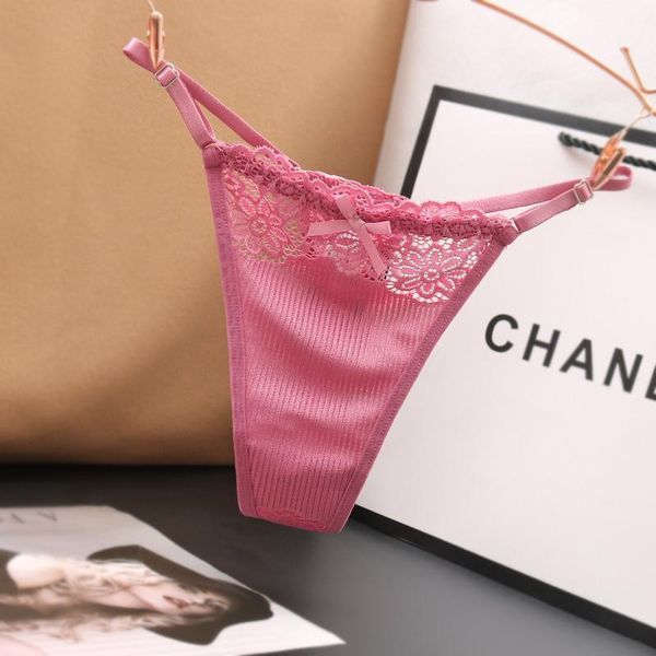 women's panties japanese thong low waist lace perspective seamless stretch cotton file temptation hollow adjustable t-shape, Black;pink
women's panties japanese thong low waist lace perspective seamless stretch cotton file temptation hollow adjustable t-shape, Black;pink