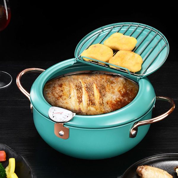 japanese tempura deep frying pot with lid stainless steel kitchen fryer pan cookware cooking tools accessory pans
japanese tempura deep frying pot with lid stainless steel kitchen fryer pan cookware cooking tools accessory pans