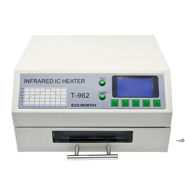 220v t-962 reflow oven infrared ic heater soldering station 800w 180 x 235mm deskfor bga smd smt rework seaway llf10922
220v t-962 reflow oven infrared ic heater soldering station 800w 180 x 235mm deskfor bga smd smt rework seaway llf10922