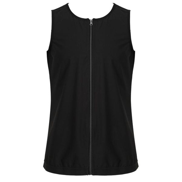 men' tank msemis mens zipper sweat enhancing vest fitness shapewear clothing workout exercise cycling exercises sleeveless top, White;black
men' tank msemis mens zipper sweat enhancing vest fitness shapewear clothing workout exercise cycling exercises sleeveless top, White;black