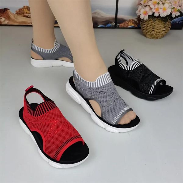 sandals retro elastic band women casual shoes 2021summer comfort hollow running stretch fabric non-slip light sports, Black
sandals retro elastic band women casual shoes 2021summer comfort hollow running stretch fabric non-slip light sports, Black