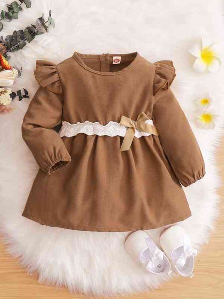 baby ruffle trim contrast eyelet embroidery bow front corduroy dress she, Red;yellow
baby ruffle trim contrast eyelet embroidery bow front corduroy dress she, Red;yellow