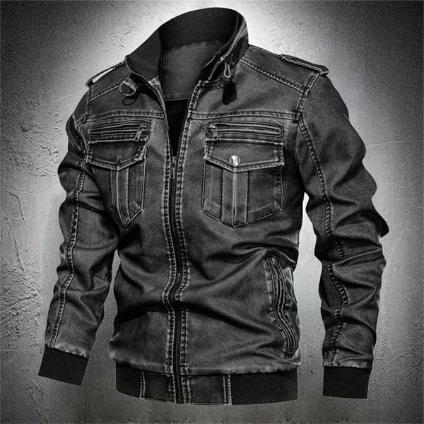 men leather jacket motor jacket mens fashion clothing stand collar smart motorcycle coat zipper slim fit street wear plus size 211110, Black
men leather jacket motor jacket mens fashion clothing stand collar smart motorcycle coat zipper slim fit street wear plus size 211110, Black