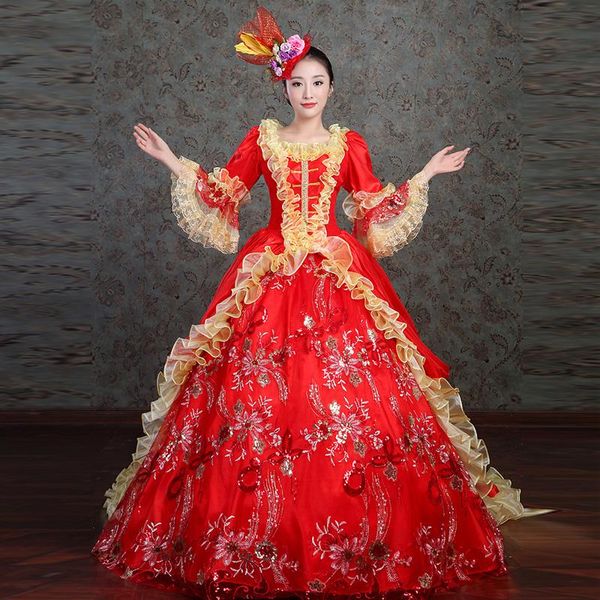 casual dresses customized 2021 fashion red square collar long flare sleeve victorian period party dress costume for women drop shopping, Black;gray
casual dresses customized 2021 fashion red square collar long flare sleeve victorian period party dress costume for women drop shopping, Black;gray