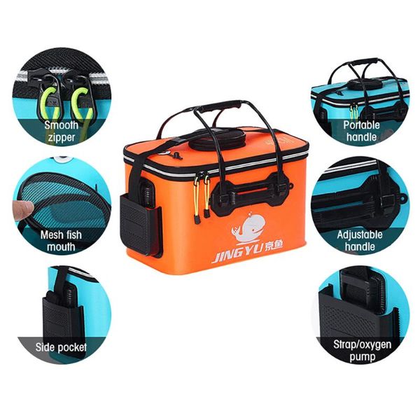 material folding thickened fishing bucket fish guard multi-functional gear accessories
material folding thickened fishing bucket fish guard multi-functional gear accessories