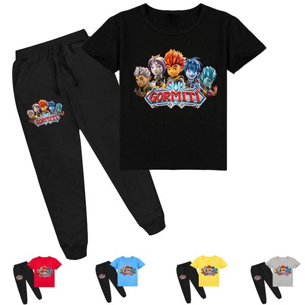 2-16y 2021 summer game gormiti clothing set baby boys sportsuits kids leisure t-shirt + pants jogging 2pcs toddler girls outfits sets, White
2-16y 2021 summer game gormiti clothing set baby boys sportsuits kids leisure t-shirt + pants jogging 2pcs toddler girls outfits sets, White
